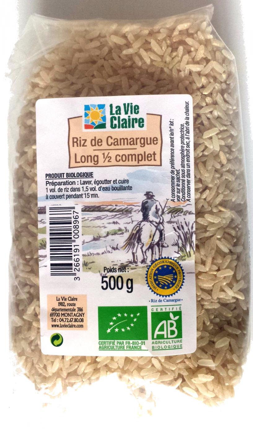 Long whole rice camargue 500 g